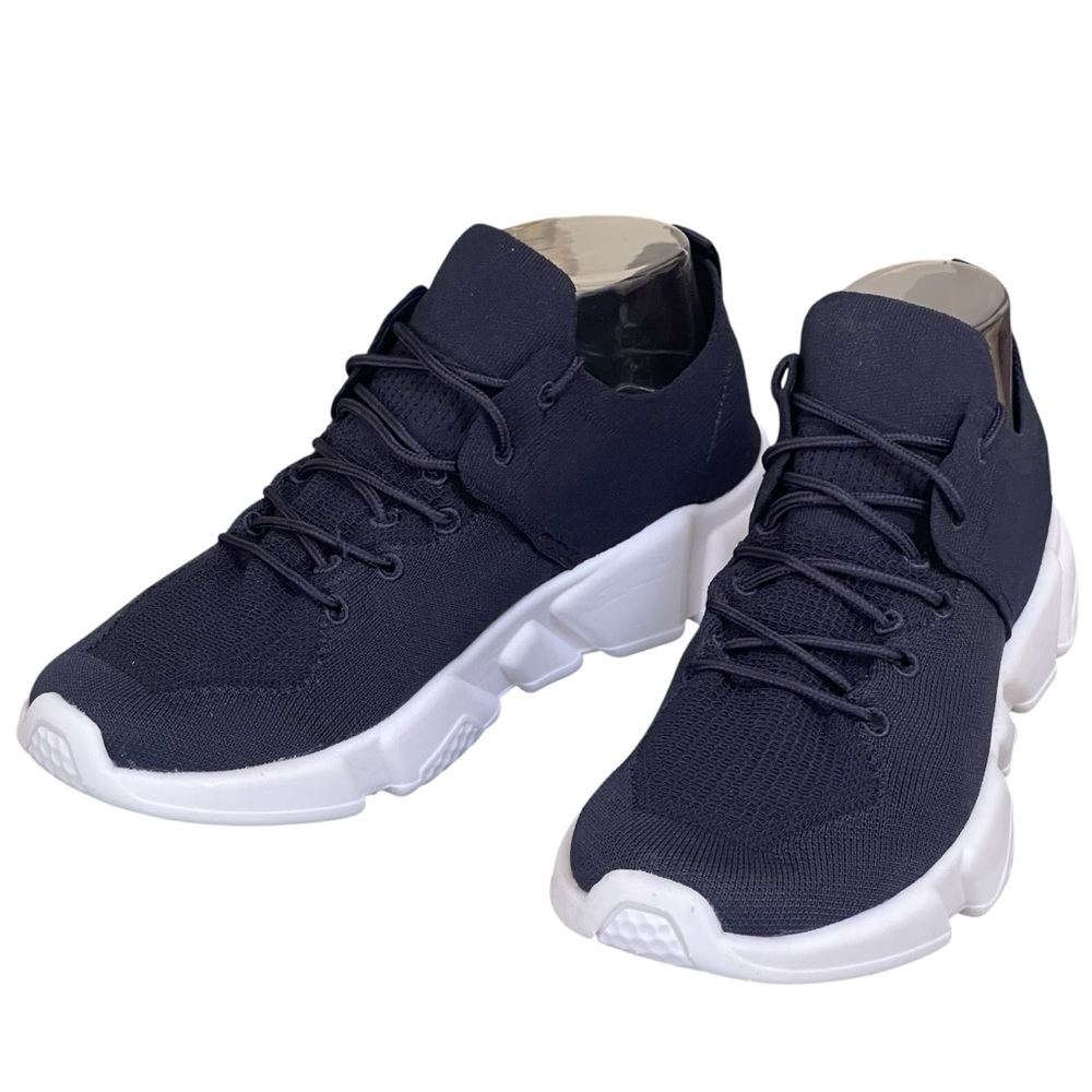 Talbots Trainer Navy Sneakers Sz 10.5 Lightweight Shoes (9.5 Runs Small) Walking